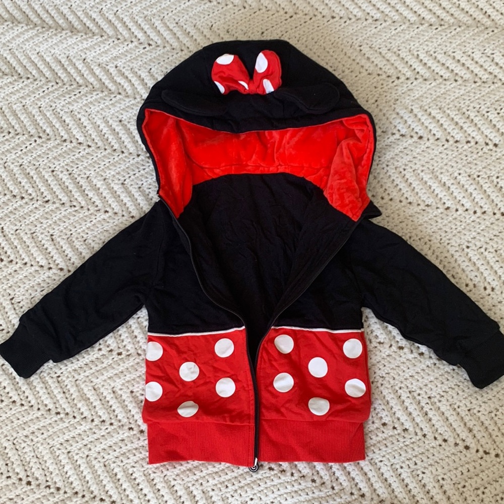 Cubcoats Minnie Mouse hoodie that transforms to a stuffed animal